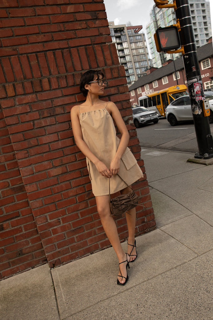 Cargo Mini Dress | OAK + FORT – OAK + FORT USA