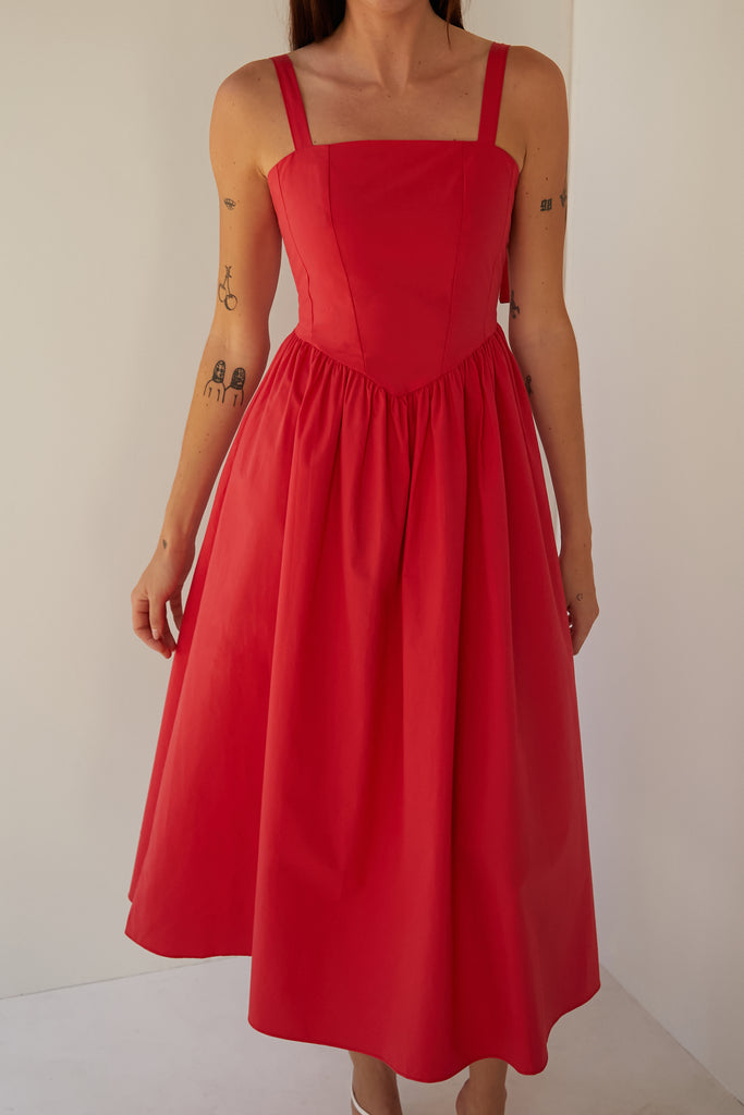 V-WAIST MAXI DRESS V-WAIST MAXI DRESS