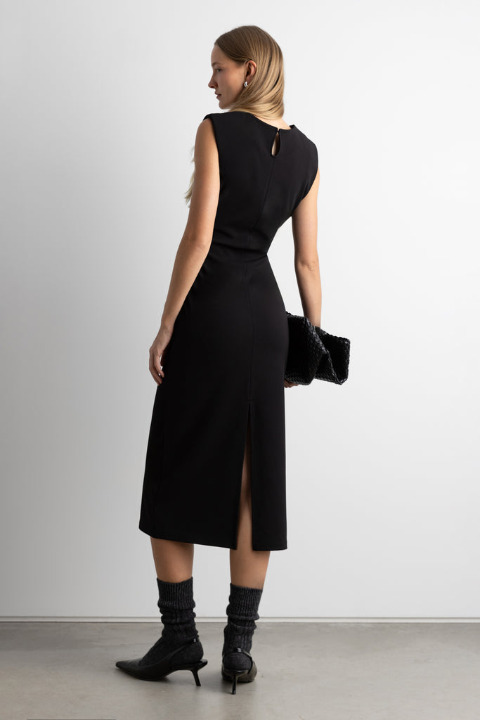midi dress 14 Slim Fit COLOR:Khaki Men's Black Dress Shirts: back invisible zip closure 3/30/26 mc