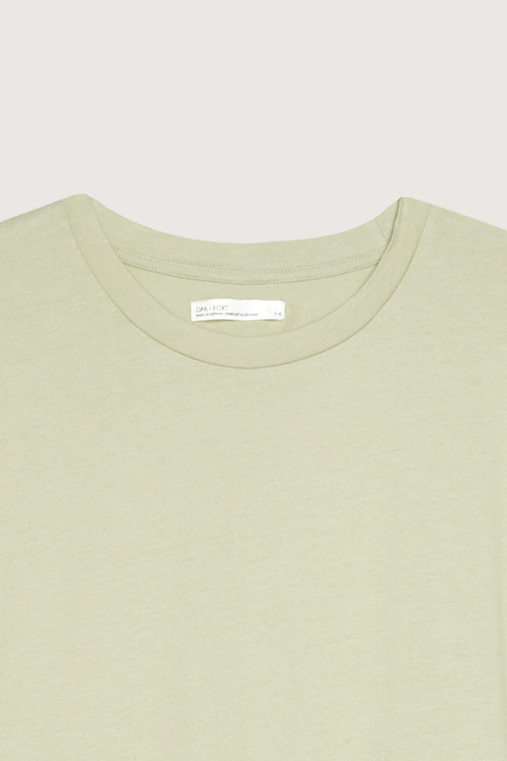T-SHIRT DRESS in Alfalfa — alternate angle