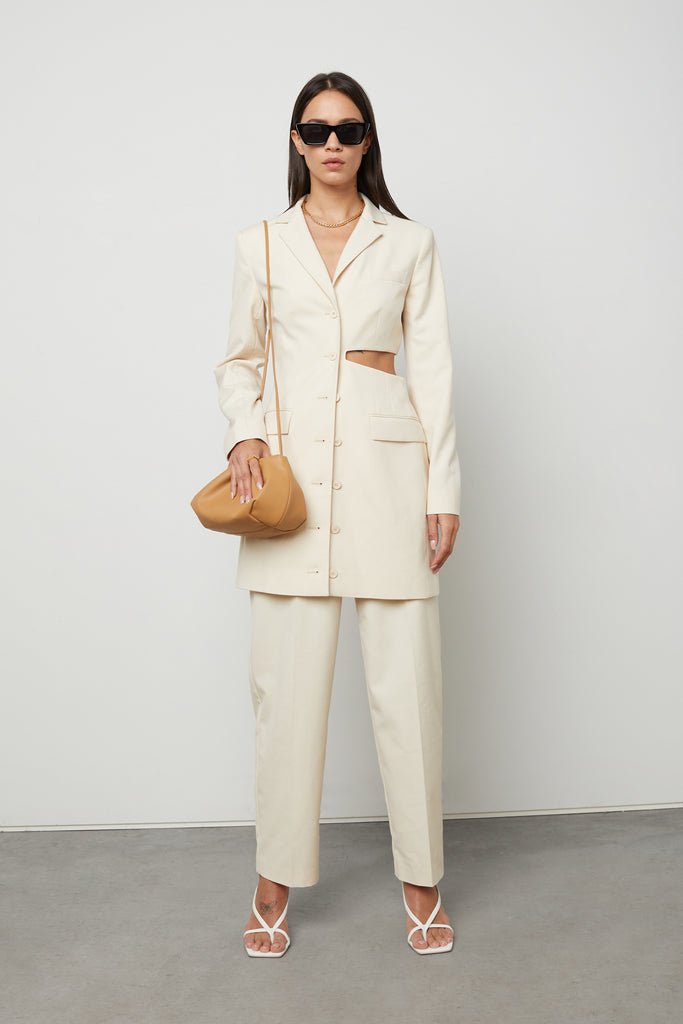 CUTOUT BLAZER DRESS  OAK + FORT USA