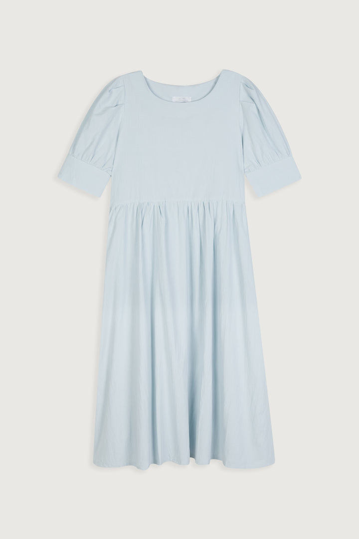 MIDI DRESS in Light Blue — alternate angle