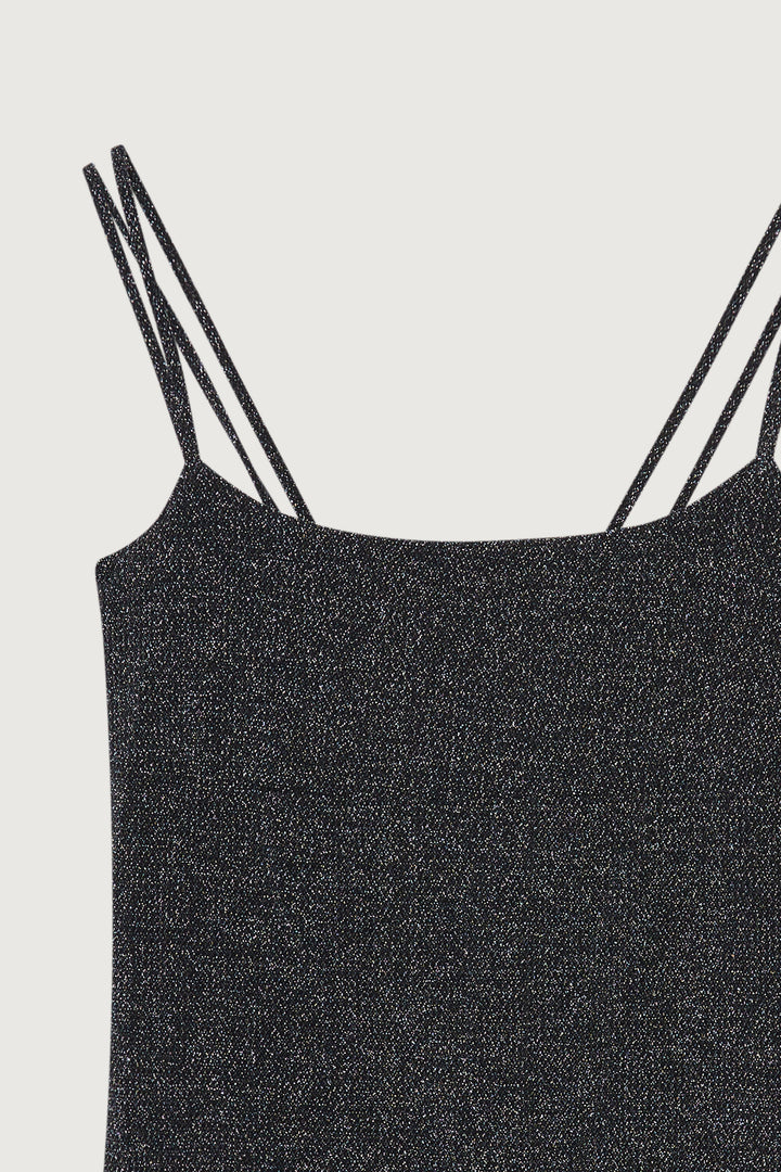 OPEN BACK MINI DRESS in Black — alternate angle