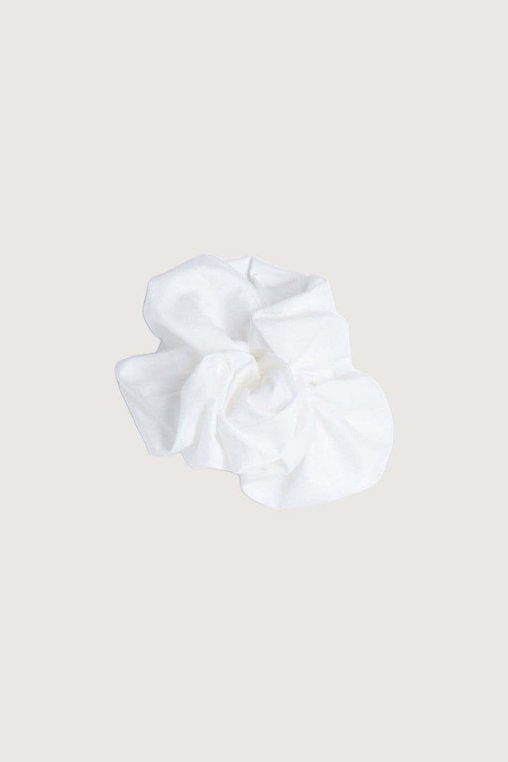 OVERSIZED SCRUNCHIE in Ivory — alternate angle