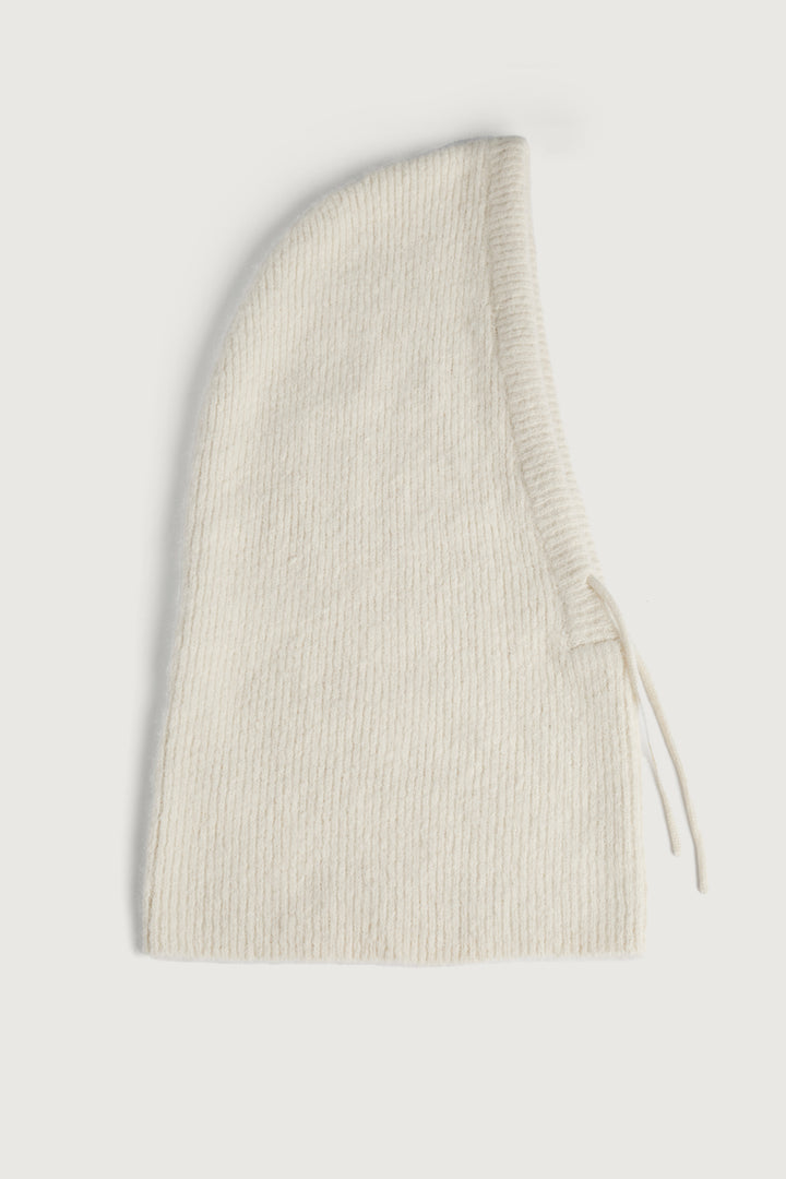 CHUNKY BALACLAVA in Cream — alternate angle