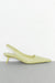 SLING BACK POINTED KITTEN HEEL