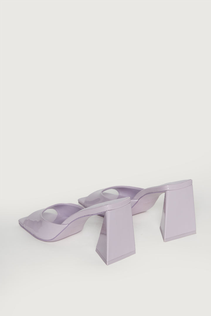 SQUARE TOE HEEL SANDAL