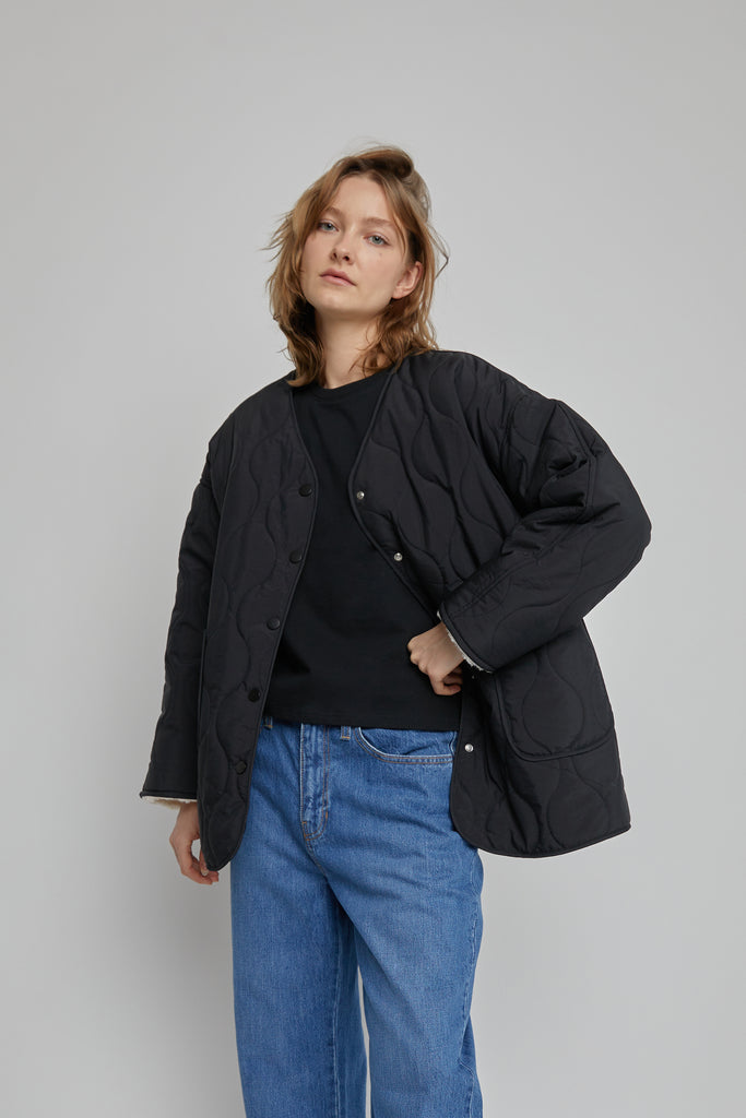 Quilted Jacket | OAK + FORT – OAK + FORT USA