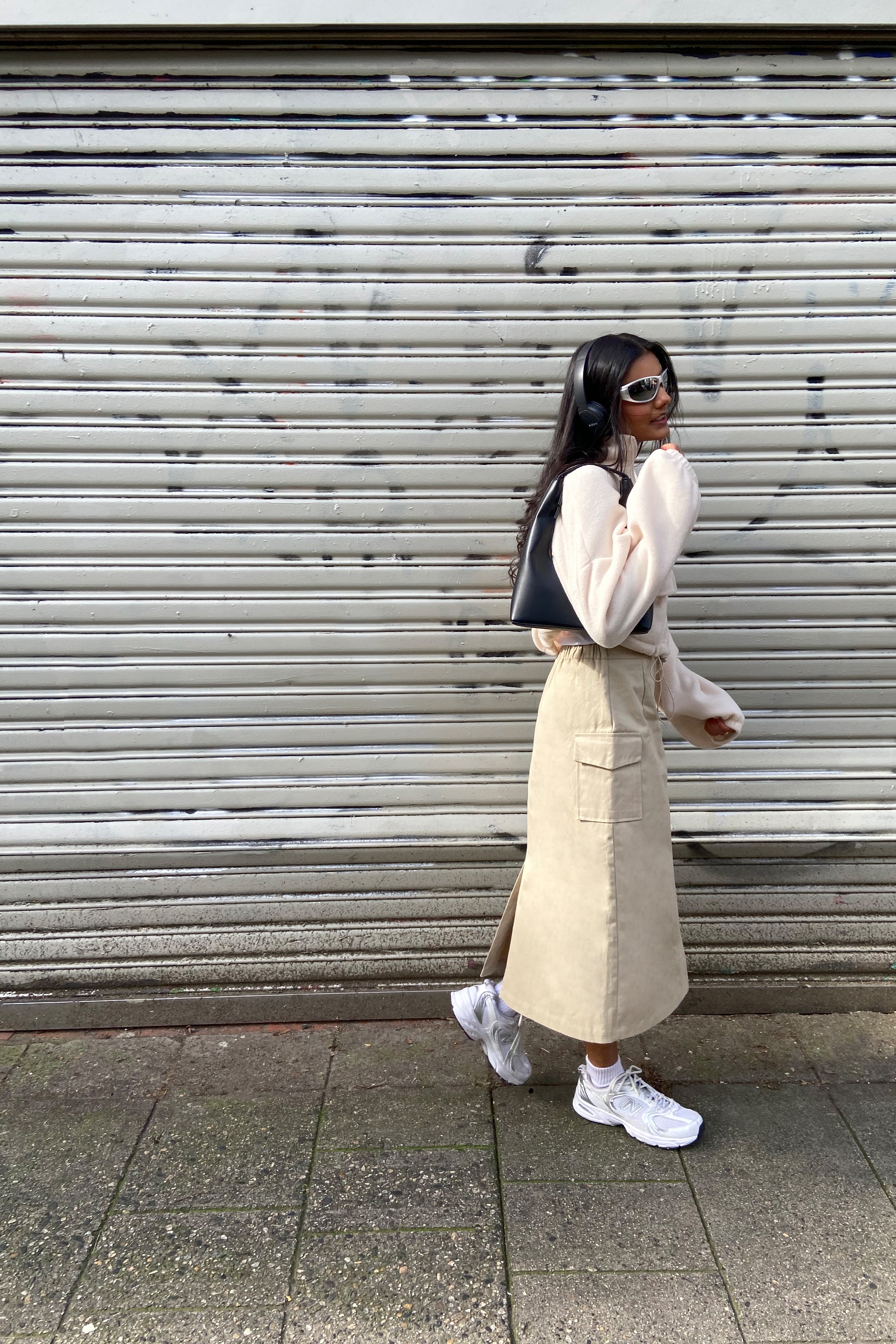 Cargo Midi Skirt | OAK + FORT – OAK + FORT USA