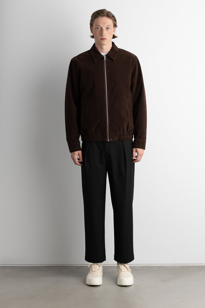 Classic Vegan Suede Jacket | OAK + FORT – OAK + FORT USA