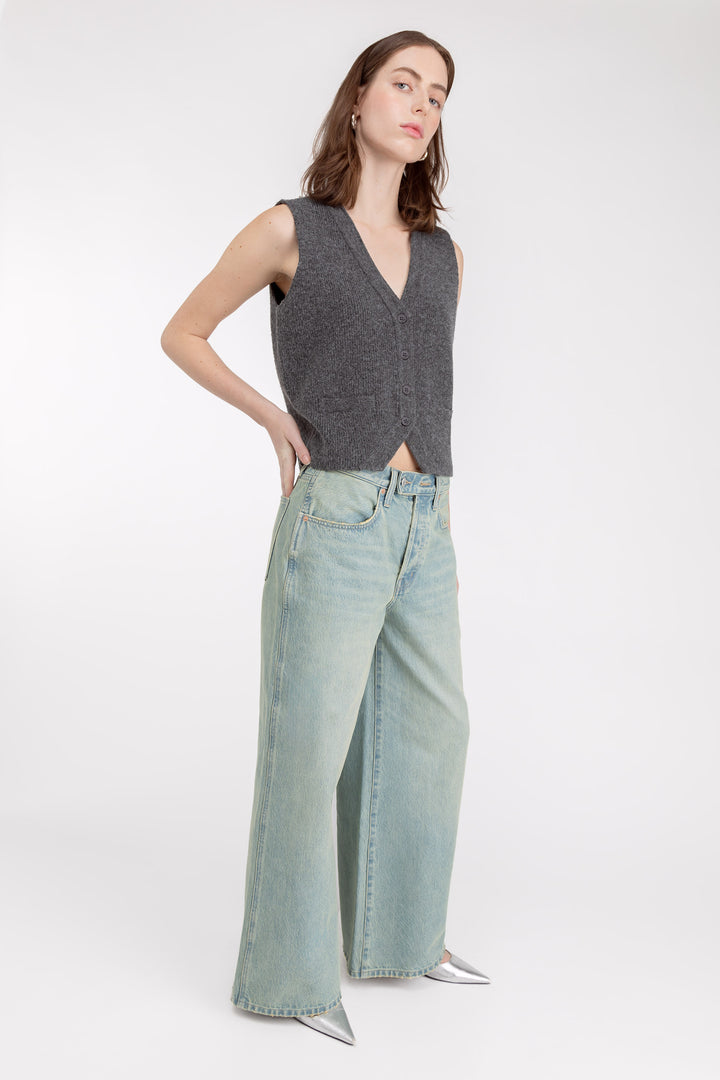 EXTRA BAGGY WIDE LEG UTILITY JEAN