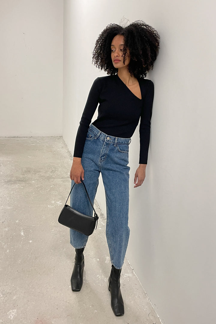 TAPERED JEAN in Indigo — alternate angle