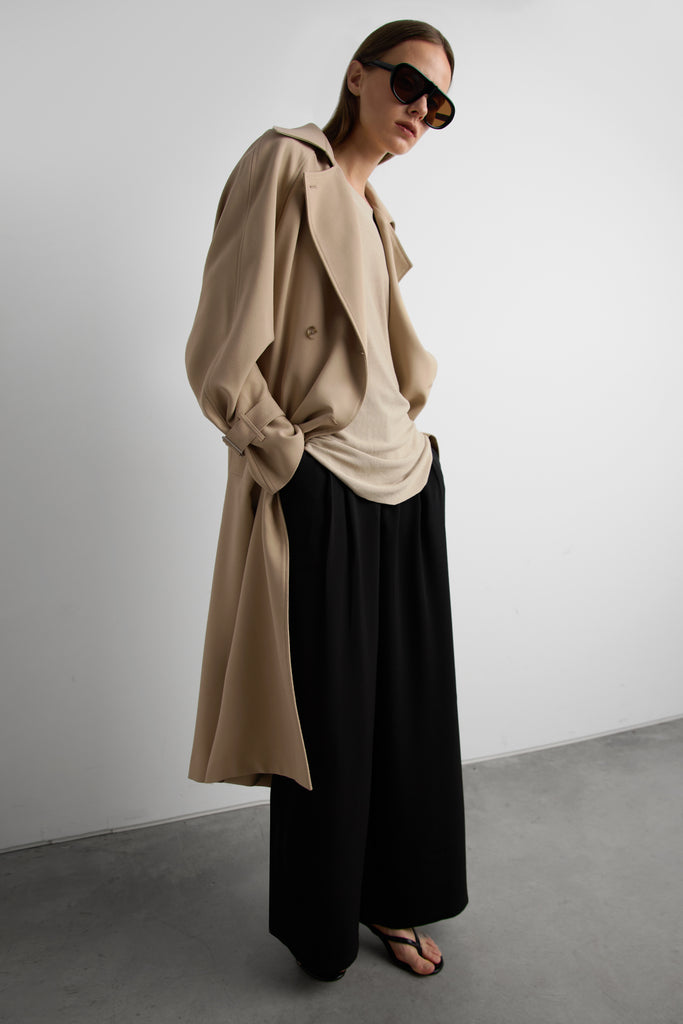Oversized Trench Coat | OAK + FORT – OAK + FORT USA