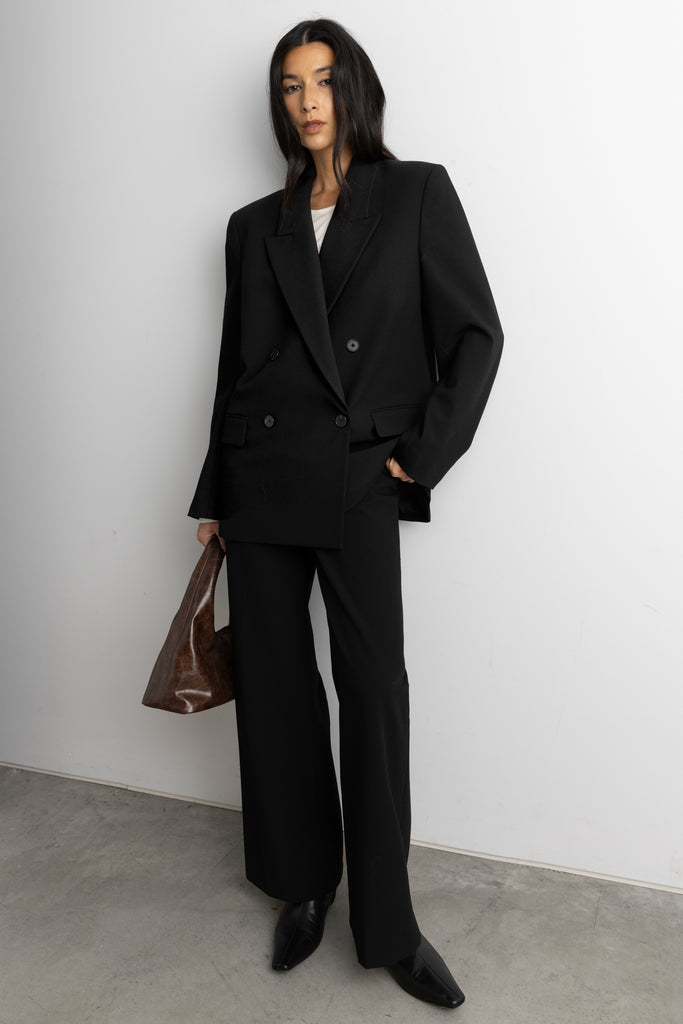 Double-Breasted Blazer | OAK + FORT – OAK + FORT USA