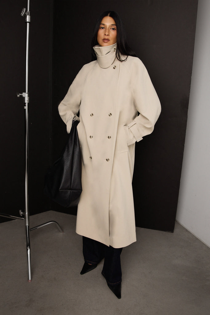 Oversized Trench Coat | OAK + FORT – OAK + FORT USA