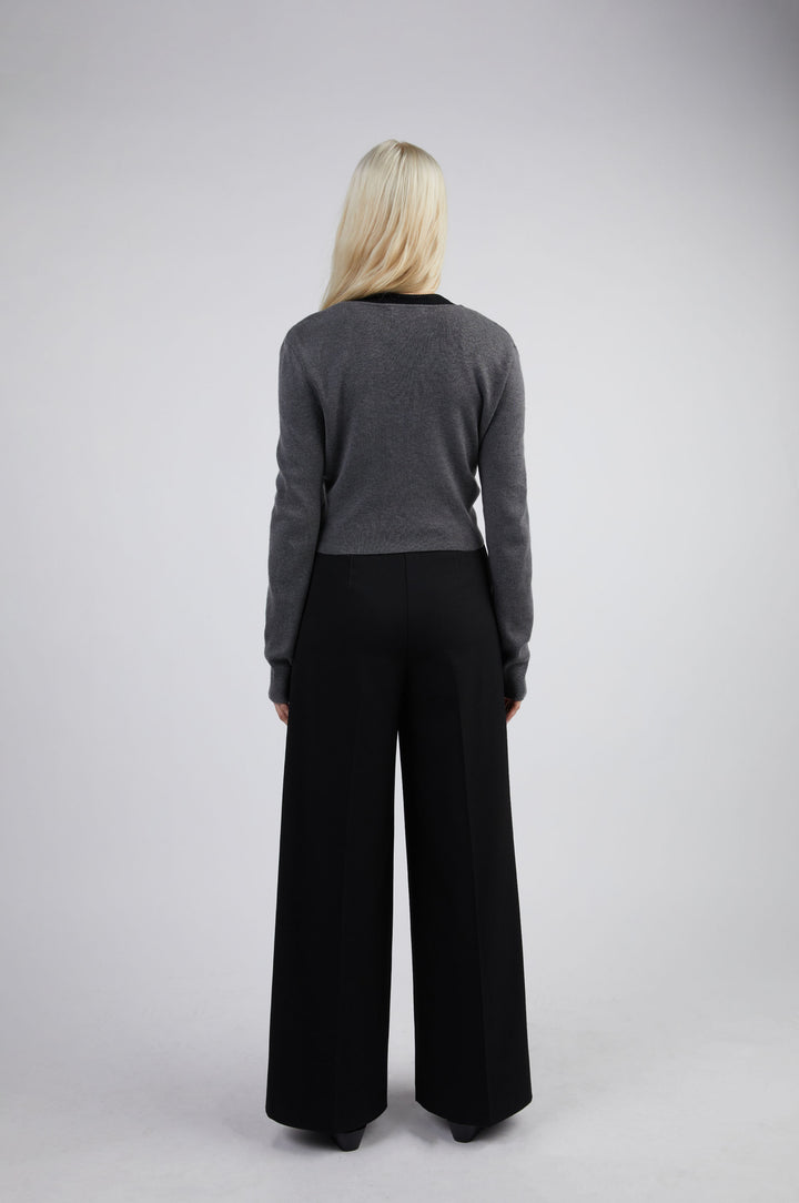 SUPER HIGH-RISE WIDE LEG SUITING PANT