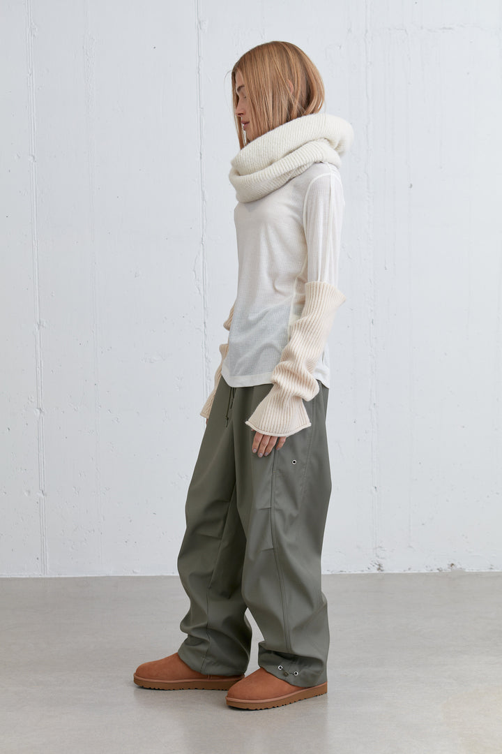 WIDE LEG PARACHUTE PANT