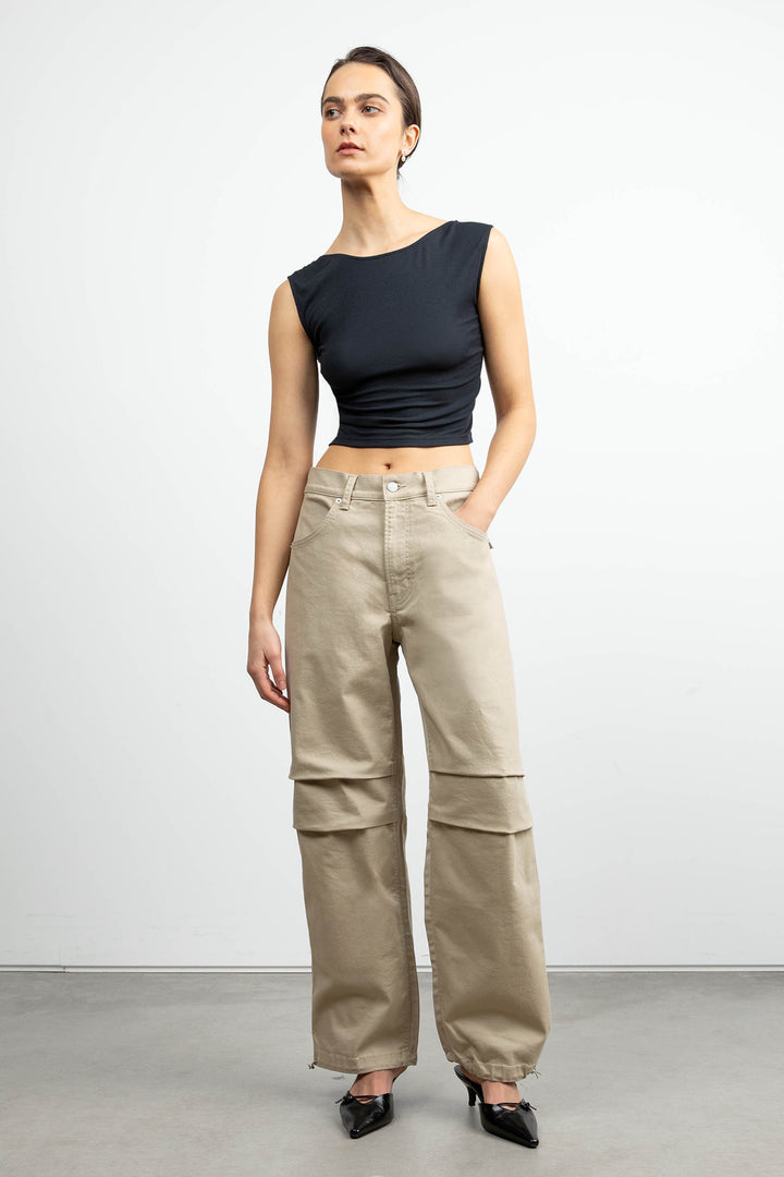 DOUBLE-FACED CARGO PANT