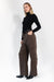 WIDE LEG CARGO SUITING PANT