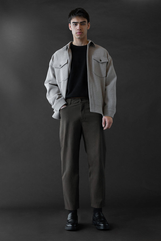 Cotton Twill Stretch Chino Pant | OAK + FORT – OAK + FORT USA