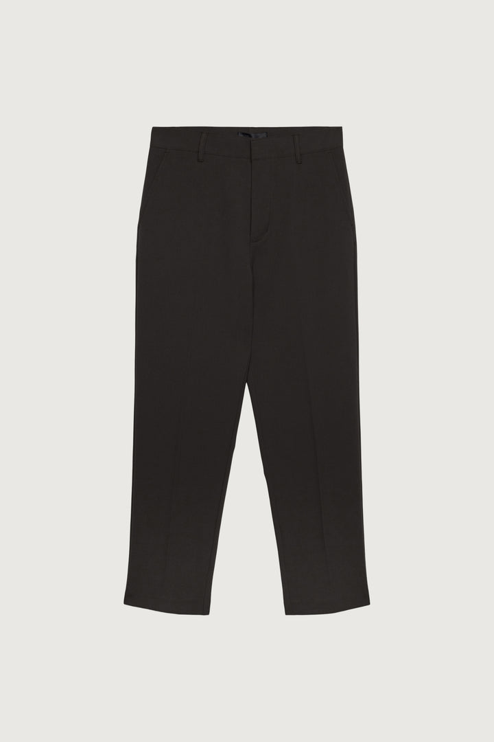 ELASTIC WAIST STRAIGHT LEG PANT