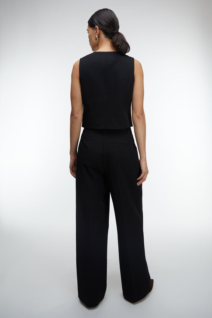 HIGH-RISE STRAIGHT LEG TROUSER