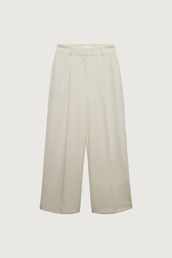 HIGH-RISE STRAIGHT LEG TROUSER