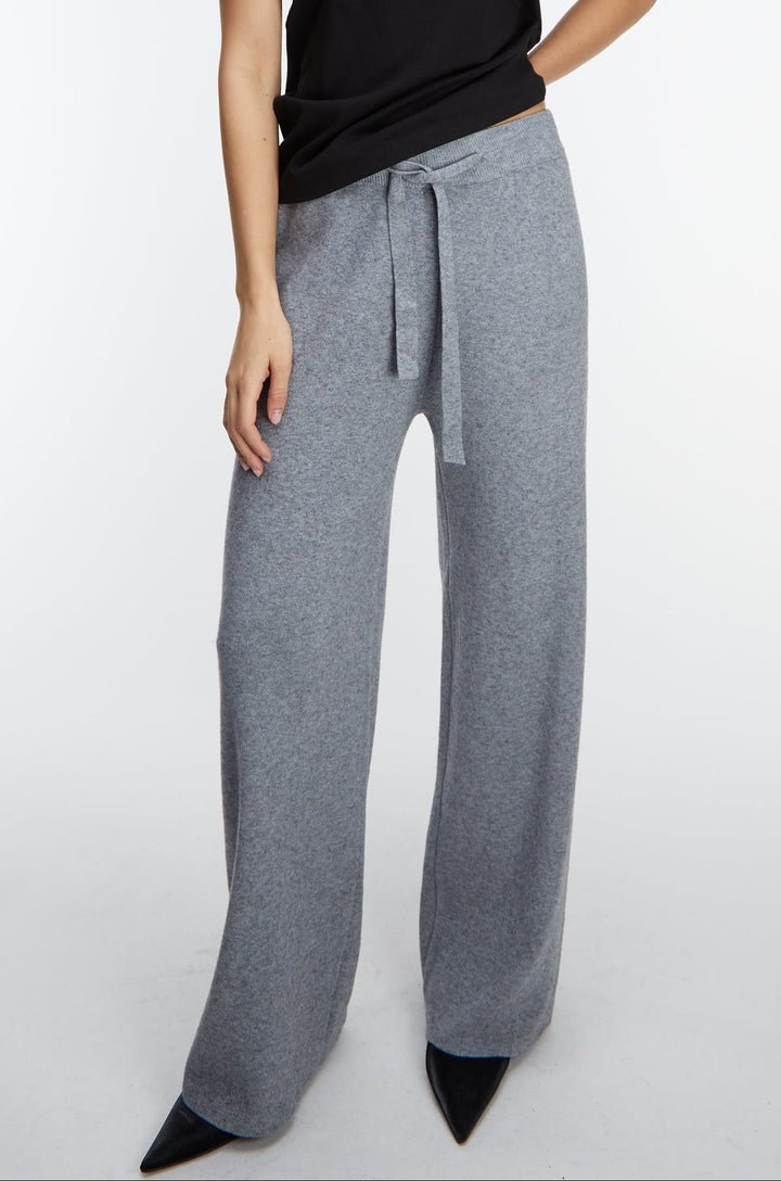 ULTRA SOFT KNIT PANT in Gray — alternate angle