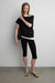Capri leggings in black — main image