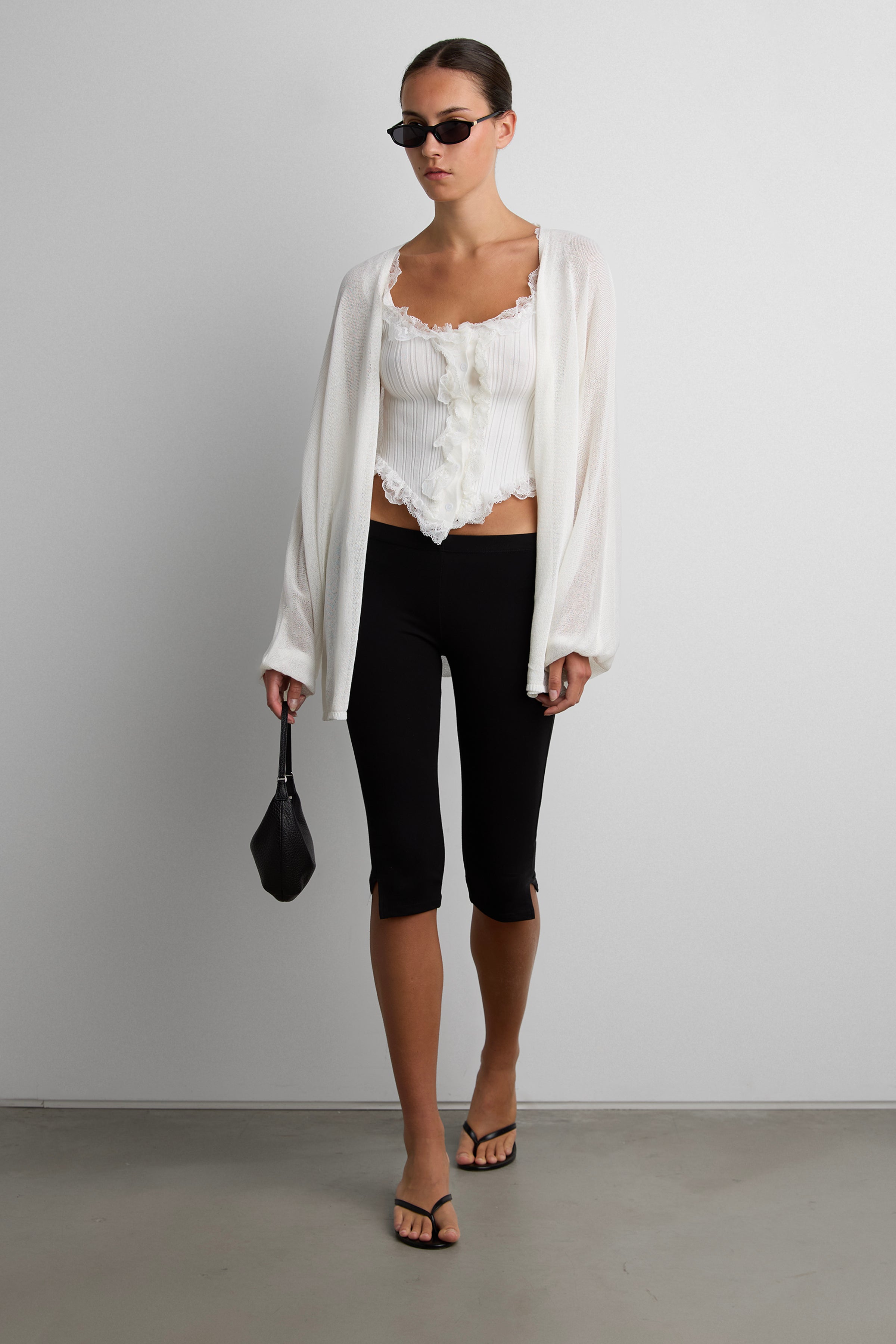 Draped Off-Shoulder Tube Top | OAK + FORT – OAK + FORT USA
