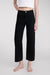 CROPPED LENGTH TWILL WIDE LEG PANT