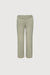 CROPPED LENGTH TWILL WIDE LEG PANT