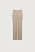 CROPPED LENGTH TWILL WIDE LEG PANT