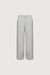 CROPPED LENGTH TWILL WIDE LEG PANT