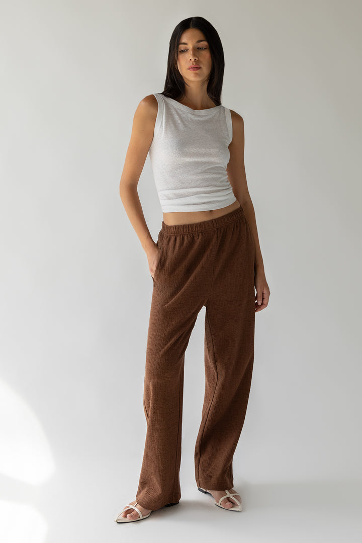 ELASTIC WAIST PANT