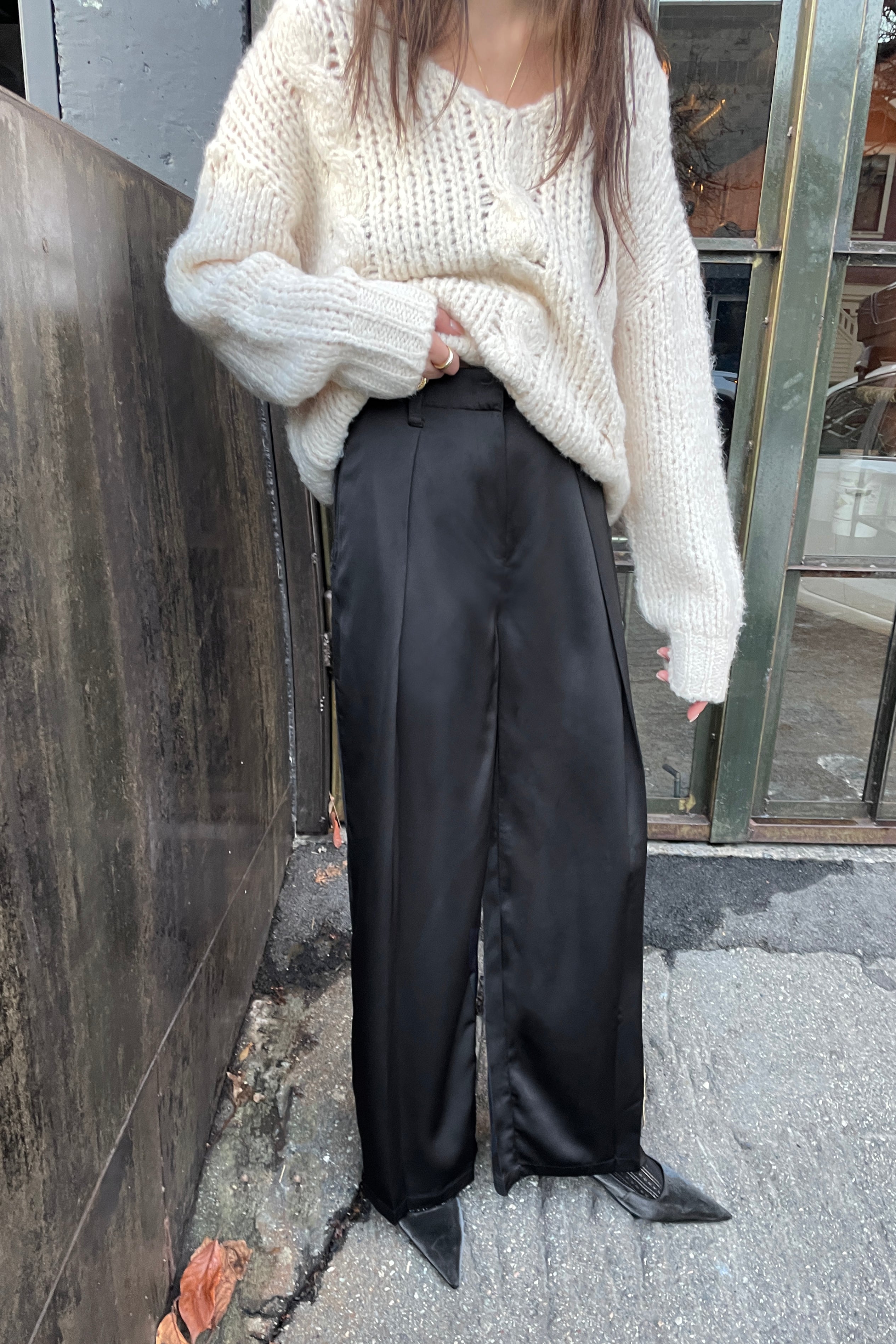 Satin Pant | OAK + FORT – OAK + FORT USA