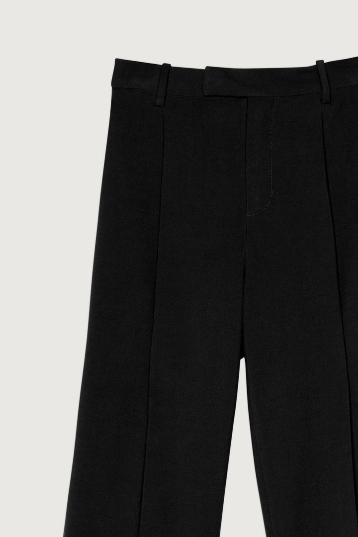 WOOL BLEND PANT in Black — alternate angle