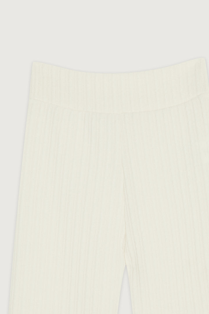 TUBE TOP AND PANT SET in Cream — alternate angle
