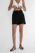 Twill short in black — main image