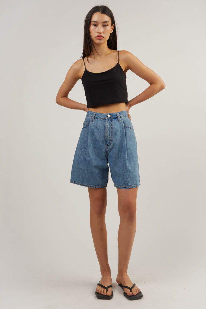 Lightweight Jean Short | OAK + FOR – OAK + FORT USA