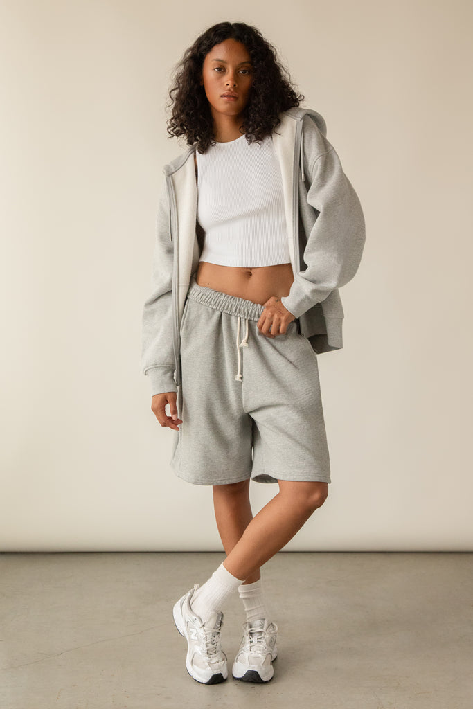 Oversized Sweatshorts | OAK + FORT – OAK + FORT USA