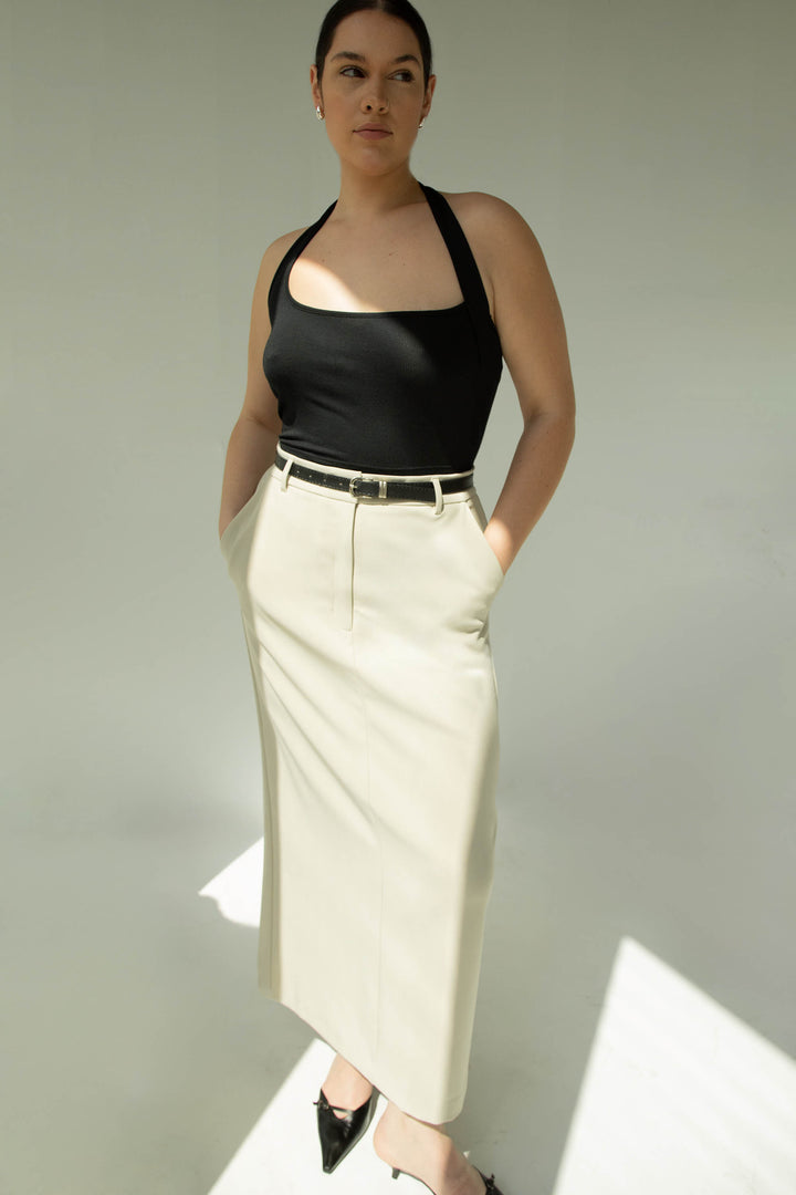 MAXI SUITING SKIRT