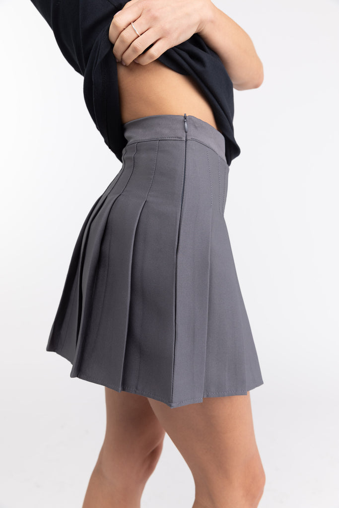 Lowes Menswear Grey Pleated Skirt 50 Annabella Pleated Skirt Hobbs US