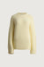 Oversized crewneck sweater in yellow mist — main image