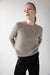 BOUCLE KNIT CREWNECK SWEATER