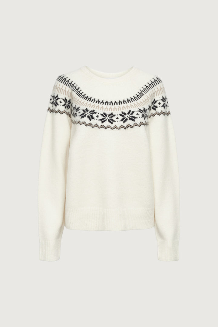 FAIR ISLE CREWNECK SWEATER