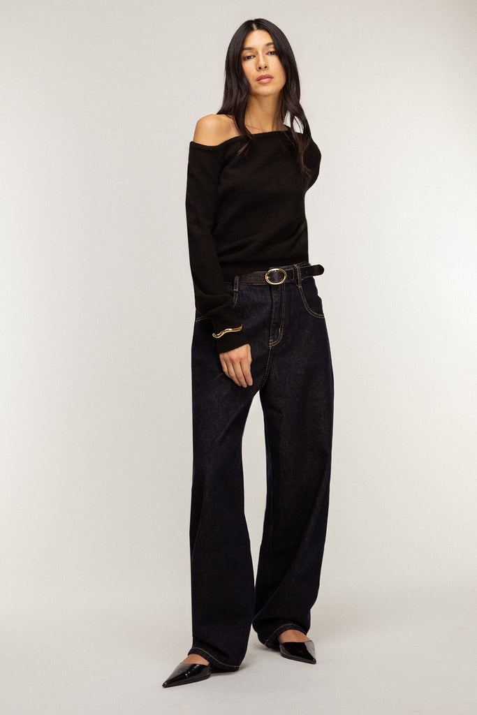 OFF SHOULDER SWEATER - Main Image