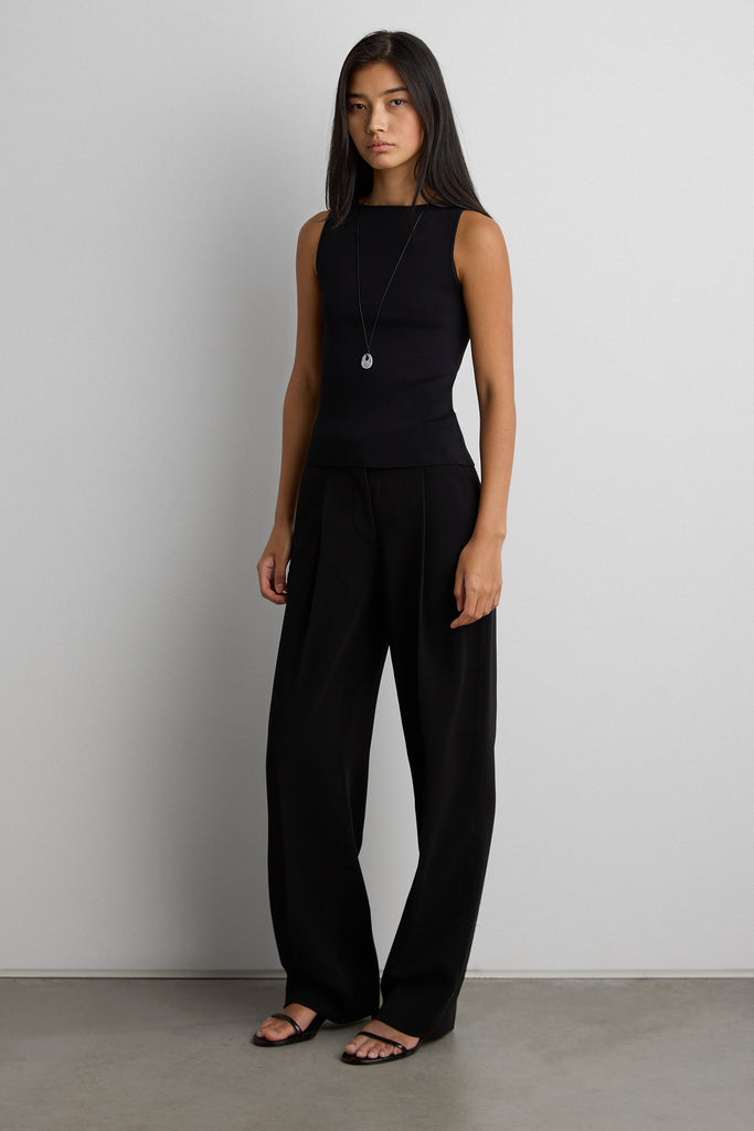 Boat Neck Tank Top | OAK + FORT – OAK + FORT USA