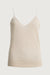 Linen blend tank top in linen — main image