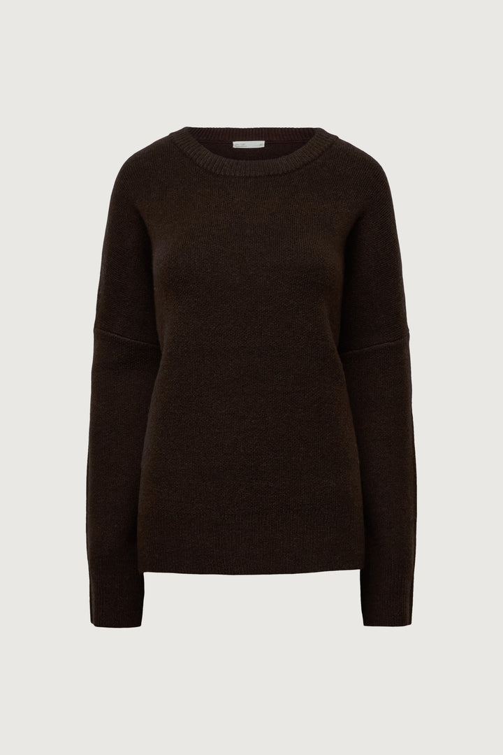 CHECKERED CREWNECK SWEATER